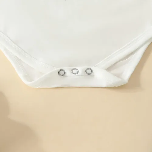 Vista 5 de Traje de primer cumpleaños para bebé niño Wild One Animal Bowtie Romper pantalones cortos con tirantes