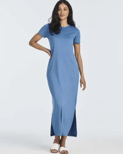 Vista 6 de Real Essentials Paquete de 3 Vestidos de Verano Casuales para Mujer de Manga Corta Maxi Camiseta con Abertura (Disponible en Tallas Grandes)