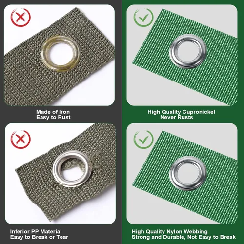 Vista 3 de Jevrench 12 PCS Correas para Árboles para Estacado, Correas de Soporte para Árboles para Atirantar Plantones Recién Plantados y Mantenerlos Rectos