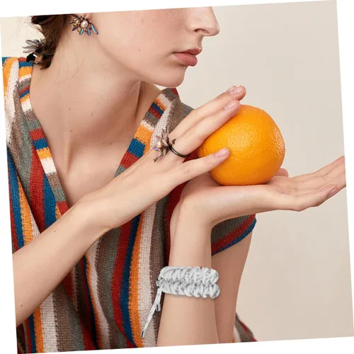 Vista 4 de 2 piezas de correa de cuerda relojes inteligentes para hombres relojes de señoras reloj pulsera inteligente para mujer reloj de cuerda reloj
