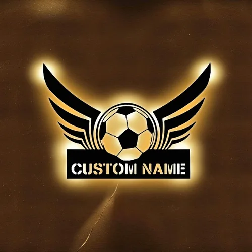 Vista 18 de Nombre Personalizado 7 Colores Lámpara de Béisbol Arte de Pared de Béisbol Personalizado Luz Nocturna Letrero de Nombre LED Regalo para Hombres