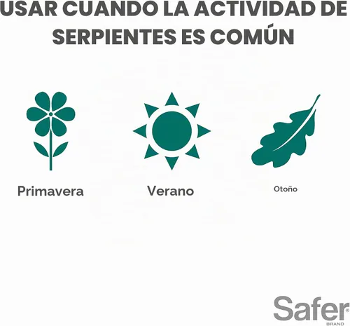 Vista 4 de Safer Marca Snake Shield, repelente de serpientes granular de 4 libras