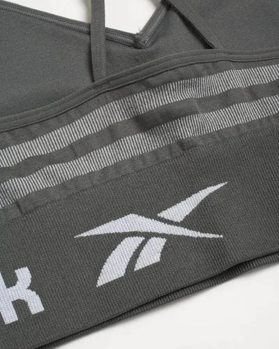 Vista 4 de Reebok Sujetador para mujer - Bralette sin costuras para mujer (paquete de 4)