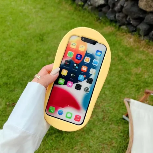Vista 6 de Yatchen Kawaii - Fundas para teléfono para iPhone 7 Plus/8 Plus, bonita funda de silicona suave con chanclas para teléfono 3D, iPhone 7 Plus/8 Plus