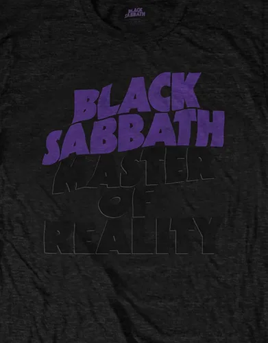 Vista 3 de Black Sabbath Masters of Reality Album - Camiseta de manga corta para hombre, color negro, XXL