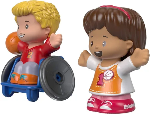 Vista 3 de Fisher-Price Figuras de Little People Josh & Mia