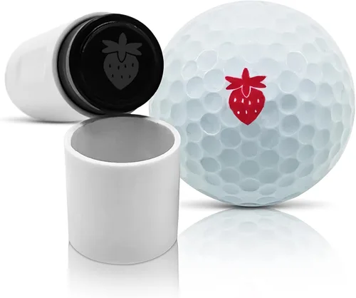 Vista 6 de Marcadores de sellos para pelotas de golf, diseños surtidos, caras, emojis, símbolos y más