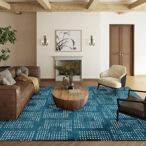Vista 23 de Addison Rugs Eleanor AER31 - Alfombra beige de 1 pies 8 pulgadas x 2 pies 6 pulgadas, fácil de limpiar, lavable a máquina, no se desprende