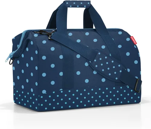Vista 7 de reisenthel allrounder L – Versátil bolsa de doctor para viajes, trabajo y ocio - Con práctica función de clip de carro Negro (Signature Black)