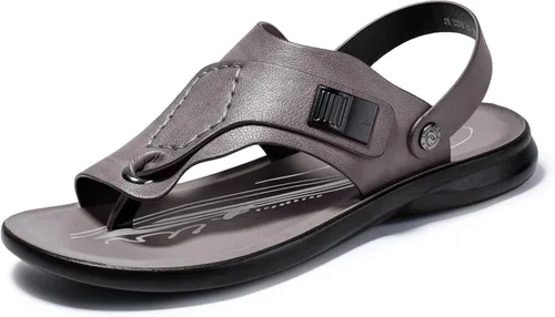 Vista 2 de Husmeu Sandalias deportivas para hombre, sandalias deportivas de verano, sandalias de playa para senderismo, sandalias al aire libre