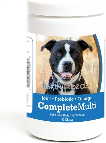 Vista 396 de Healthy Breeds Affenpinscher todo en uno multivitamínico suave masticable 60
