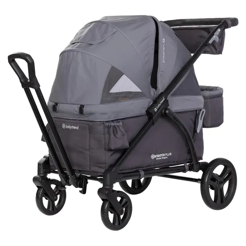 Vista 14 de Baby Trend Cochecito Vagón Expedition/Tour LTE 2 en 1, Azul Desierto