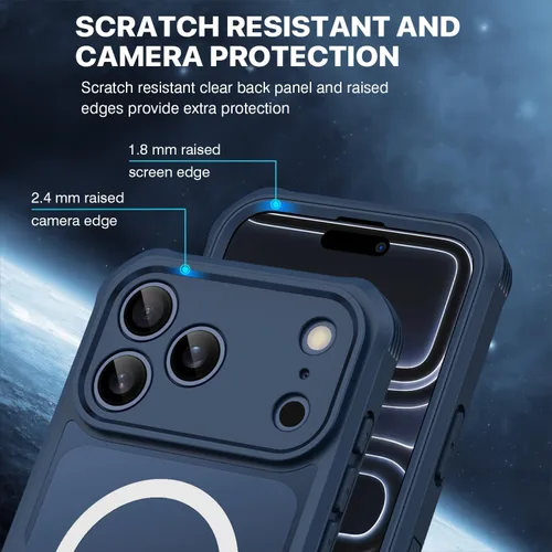 Vista 255 de CENHUFO Funda de privacidad para iPhone 11 Pro, funda de cuerpo completo con protector de pantalla de privacidad de vidrio templado 9H integrado