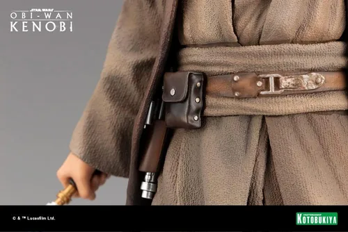 Vista 6 de ARTFX SW201 Star Wars OBI-Wan Kenobi - Figura de montaje simple prepintada de PVC a escala 1/7