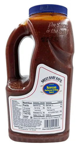 Vista 3 de Salsa barbacoa coreana y para alitas Sweet Baby Ray's, 64 oz