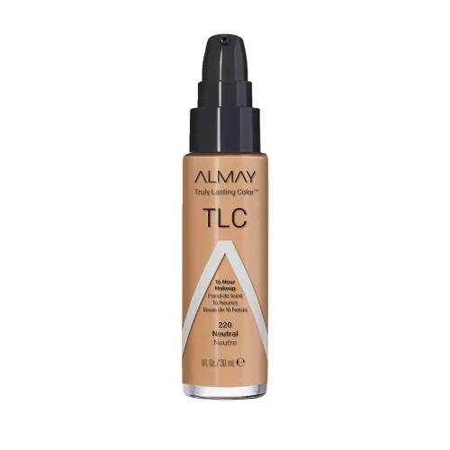 Vista 11 de Almay Base líquida, Color Verdaderamente Duradero, Acabado Natural de Larga Duración, Vitamina E y Extracto de Limón, Hipoalergénico, Libre de 140