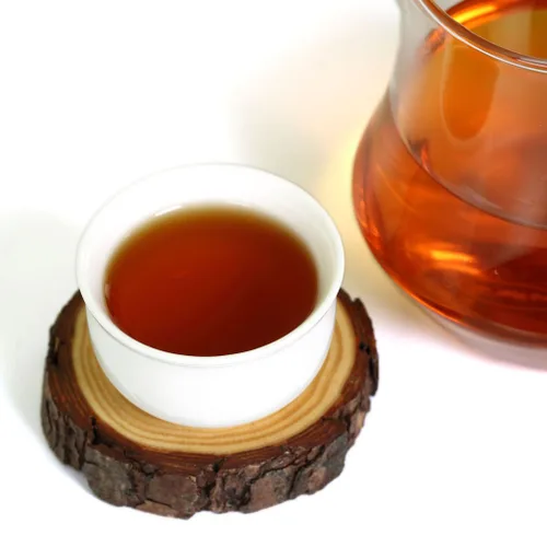 Vista 3 de GOARTEA Té negro supremo Yunnan de 100 g / 3.5 oz - Fengqing Dian Hong Dianhong Hoja suelta árbol antiguo salvaje té chino