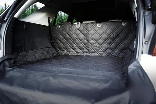 Vista 11 de Bulldogology Forro de Carga para SUV - Forro de Maletero para Mascotas de Servicio Pesado Cubierta de Carga - Cubierta de Carga Impermeable