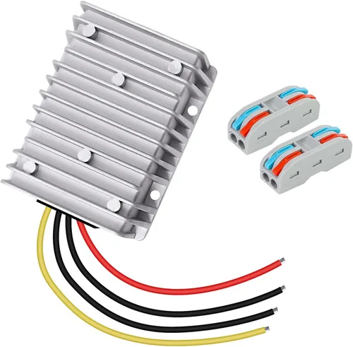 Vista 12 de LeMotech Convertidor DC 12/24V a 5V, 5A 25W, convertidor reductor de voltaje, regulador de voltaje, transformador impermeable IP68 para carro