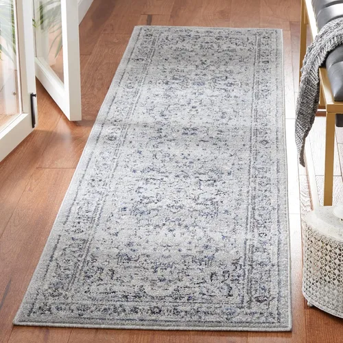 Vista 14 de SAFAVIEH - Alfombra decorativa de la colección Charleston, 2 pies x 4 pies, marfil y azul marino, diseño tradicional, ideal para áreas de alto