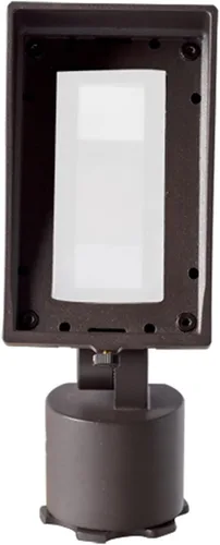 Vista 4 de WAC Iluminación de paisaje, luz de lavado de pared LED 12V con ángulo de haz ajustable y control de brillo integral 2700K en bronce