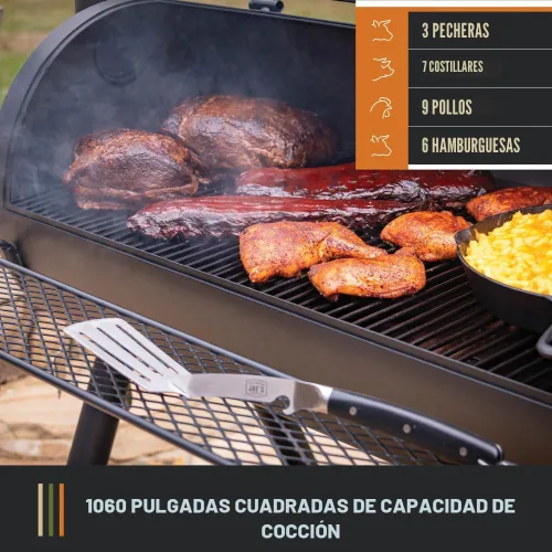 Vista 3 de Oklahoma Joe's® Longhorn Ahumador Offset - 13201747-50