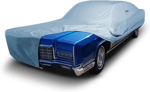 Vista 17 de iCarCover Funda de automóvil a medida para Lincoln Capri (1952-1957), impermeable, para todo tipo de clima, lluvia, nieve, protección solar UV Rayas