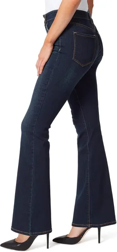 Vista 2 de Jessica Simpson Jeans acampanados de talle alto para mujer