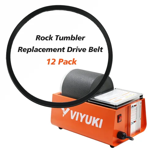 Vista 3 de Rock Tumbler - Correa de transmisión de repuesto, 12 unidades, compatible con vasos (paquete de 12)
