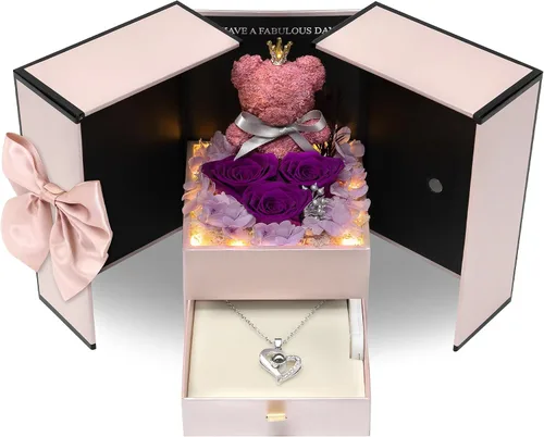 Vista 9 de Childom Regalos para el día de la madre para mamá, regalos de cumpleaños para mujeres, regalo de flores para el día de la madre, regalo para madres