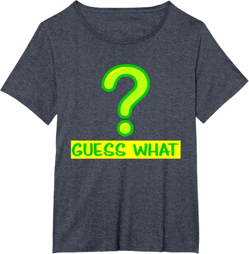 Vista 45 de Question Mark playera Guess What playera, hombre XL, Púrpura