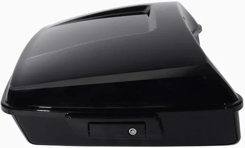 Vista 7 de TCT-MOTORPARTS Soporte Completo Negro de Maletero de Equipaje Cortado para Tour y Respaldo de Montaje Compatible con Harley Road Glide Street Glide
