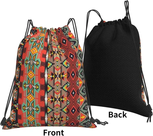 Vista 7 de Mochila deportiva impermeable con cordón, ajustable, ligera, para gimnasio, baile, para mujeres, hombres, niños y niñas, 25, dibujos animados
