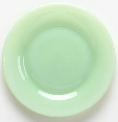 Vista 7 de Patrón simple y simple – Plato para pan/ensalada/cena – Mosser Glass (6 pulgadas, frambuesa negra)