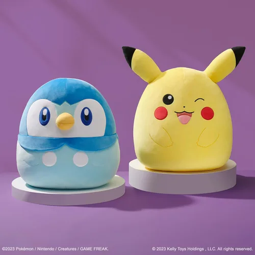 Vista 7 de Squishmallows Pokemon Pikachu - Peluche de 20 pulgadas, ultrasuave, coleccionable, con licencia