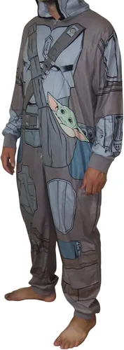 Vista 2 de Star Wars The Mandalorian Baby Yoda - Pijama para adulto