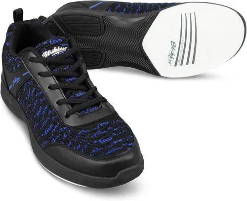 Vista 7 de KR Strikeforce Flyer Mesh Lite Mens Athletic Bowling Shoe for Right or Left Handed Bowlers.