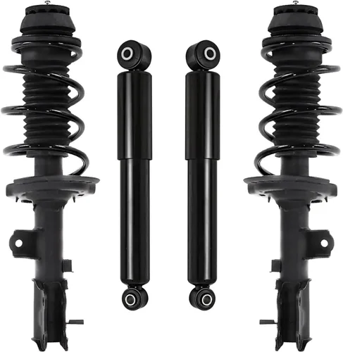Vista 13 de Detroit Axle - Kit de amortiguadores de 4 puntales para Ford Escape 14-19, 2 puntales delanteros con resorte helicoidal 2 amortiguadores traseros