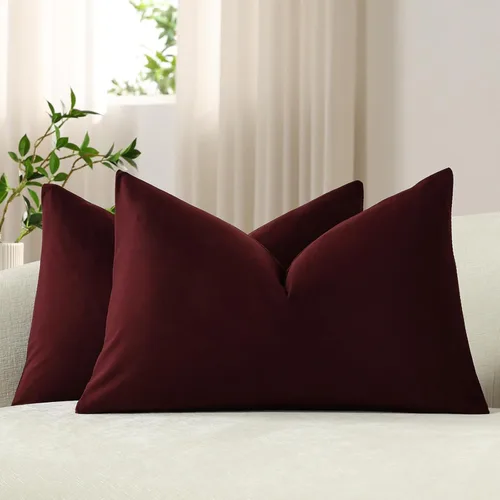 Vista 51 de Funda de almohada para cuerpo de Dezene, súper suave de terciopelo con cierre de cremallera oculto.