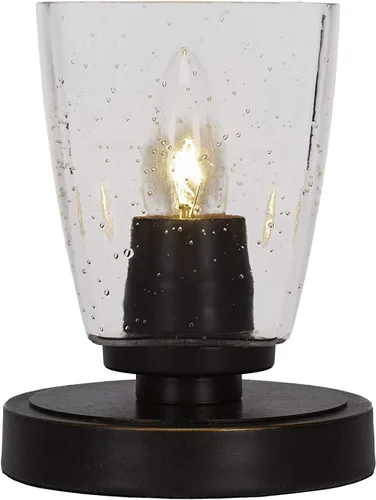 Vista 96 de Luna - Lámpara de mesa con 1 luz en granito oscuro (51-DG-300)