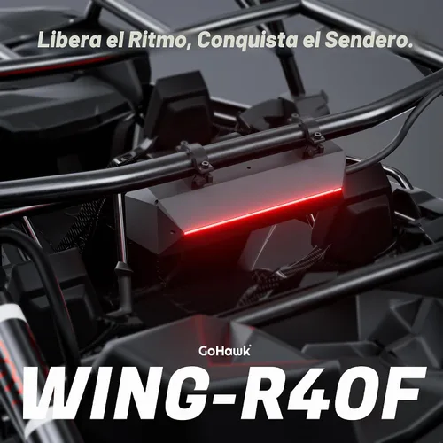 Vista 3 de GoHawk Barra de sonido UTV de 17 pulgadas y 6 altavoces con Bluetooth