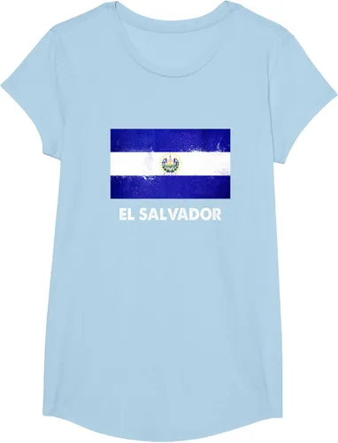Vista 16 de Camiseta de la bandera de El Salvador Camiseta salvadoreña