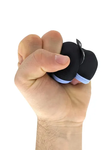 Vista 3 de BJJ - Cinta de repuesto para doble dedo exterior (anillo rosado/puntero-dedo medio) (XS)