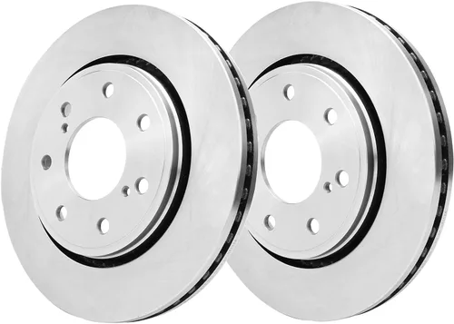 Vista 5 de Detroit Axle - 4 rotores de freno para Ford 2012 2013 2014 F-150 Lobo, repuesto de rotores de freno de disco: rotor delantero de 13.78 pulgadas