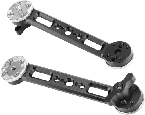 Vista 6 de Brazo de extensión roseta con rosca M6 de doble extremo para accesorios de montaje en hombro de cámara (2 piezas)