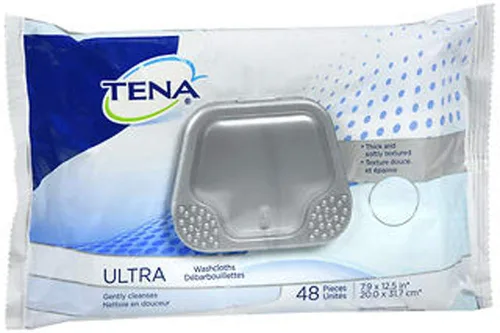 Vista 6 de TENA ProSkin 65720 - Toallitas limpiadoras ultra personales, 7-9/10 x 12.5, 1 paquete de 48 toallitas
