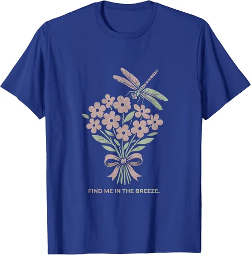 Vista 5 de Find Me In The Breeze Nature Inspired Design T-Shirt