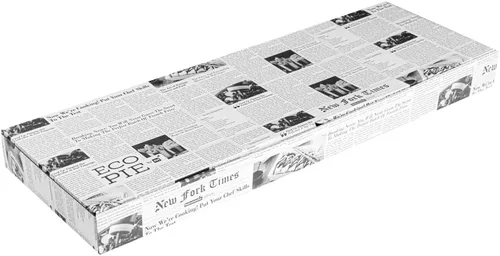 Vista 67 de Restaurantware - Cajas para pizza, 50 unidades, 14 x 7 x 1.5 pulgadas, embalaje de papel de cartón corrugado con bloqueo de pestañas, resistente a