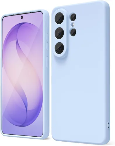 Vista 155 de oakxco Funda para teléfono Samsung Galaxy S8 de silicona líquida, delgada y fina de gel de goma suave TPU cubierta protectora simple llana