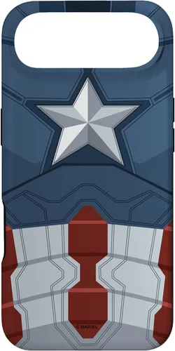 Vista 27 de Marvel Funda de uniforme para iPhone 17 de Captain America Steve Rogers